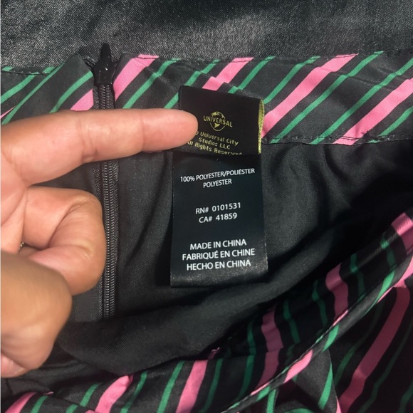 WICKED striped bubble hem skirt - Picture 5 of 5